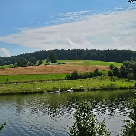 Ferienhaus "Gestiefelter Kater" Am See Im Bergland Kirchheim  Exteriör bild