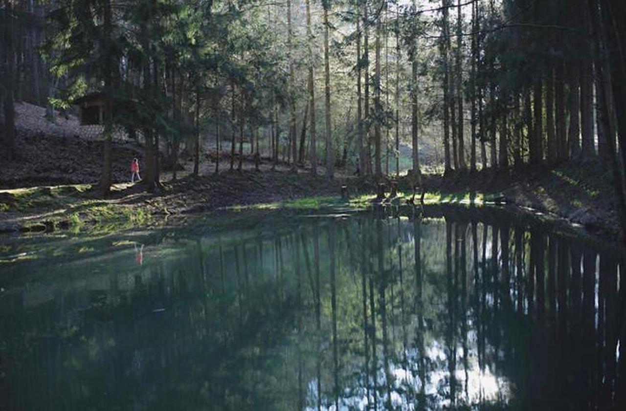 Ferienhaus "Gestiefelter Kater" Am See Im Bergland Kirchheim  Exteriör bild